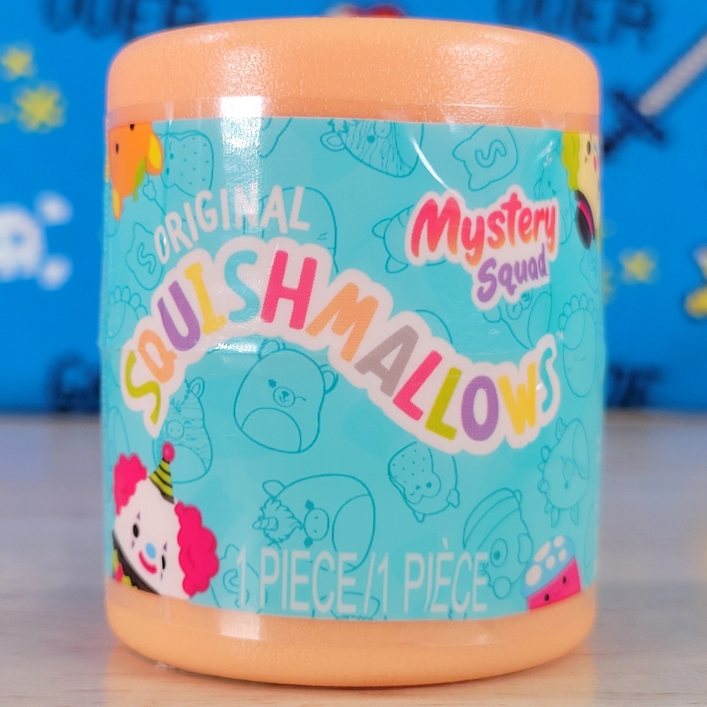 Squishmallow Mystery Micromallows Neon Orange Capsule New